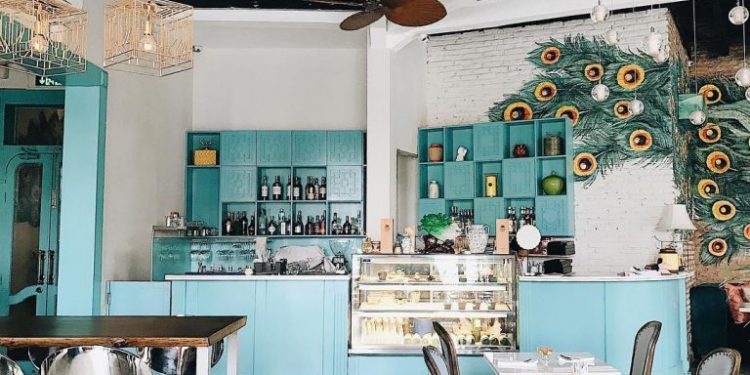 Tổng hợp 9 quán cafe có decor màu xanh